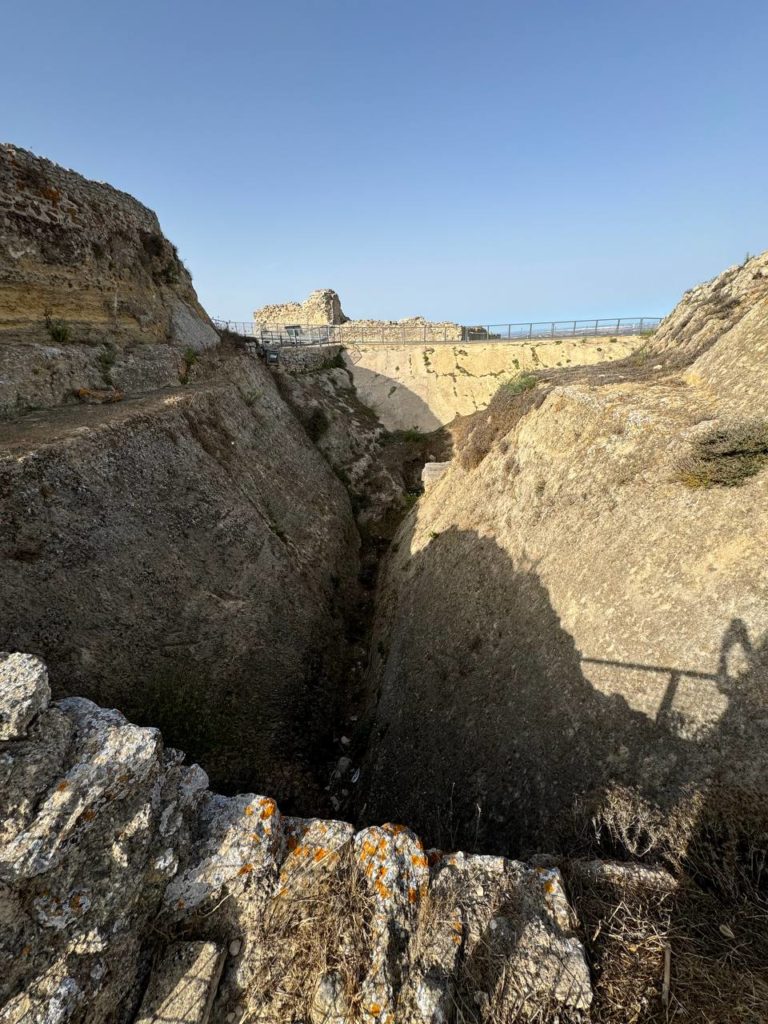 Foso romano - roman moat - römischer Graben